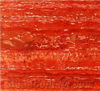 Persian Red Travertine Tile, Iran Red Travertine