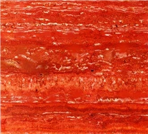 Persian Red Travertine Tile, Iran Red Travertine