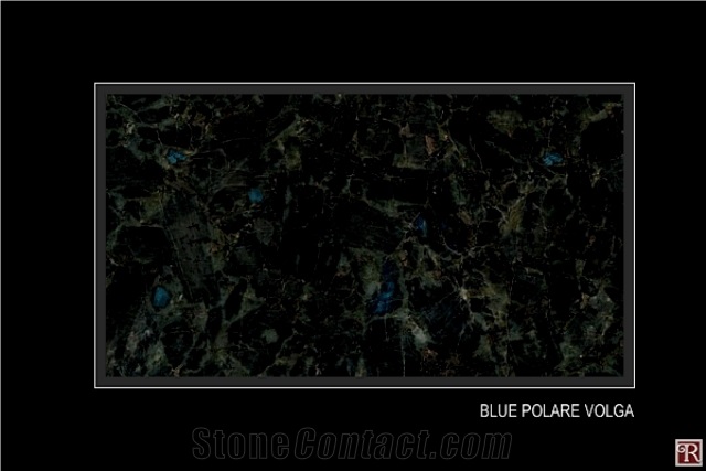 Blue Polare Volga Slabs & Tiles, Blue Polare Granite Slabs & Tiles