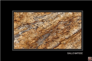 Giallo Matisse Granite Slabs & Tiles, Brazil Yellow Granite