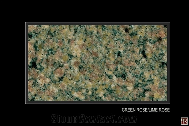 Green Rose-Lime Rose Granite