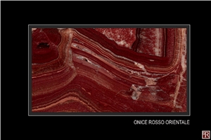 Onice Rosso Orientale Onyx Slabs & Tiles