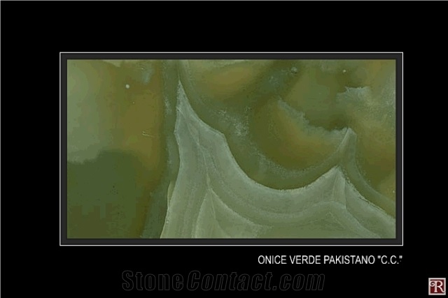 Onice Verde Pakistano Slabs & Tiles, Onice Verde Smeraldo Onyx Slabs & Tiles