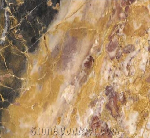 Breche Pyrenee Marble Slabs & Tiles, France Yellow Marble