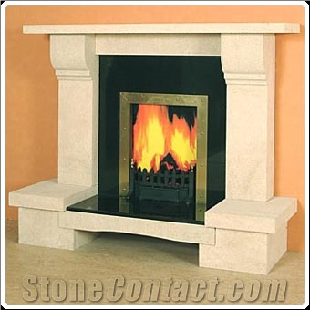 the Sandstone Fireplace - Spanish Sandstone