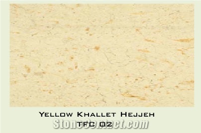 Yellow Khallet Hejjeh Limestone