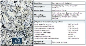 Gris Campanario Granite Slabs & Tiles, Spain Grey Granite