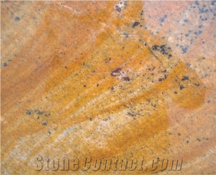 Desert Storm Granite Slabs & Tiles, Brazil Yellow Granite