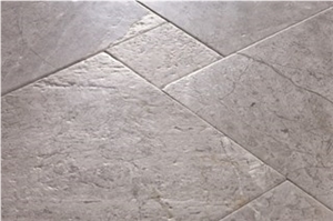 Silver Limestone Brushed, Turkey Grey Limestone Tiles, Pattern Sets