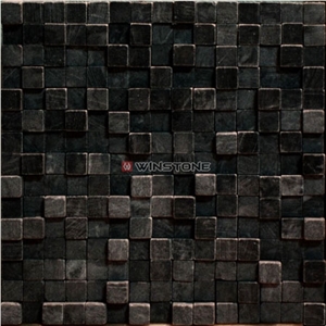 Black Granite Mosaic Wsm-022