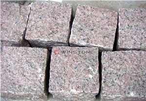 Red Granite Cubicstone