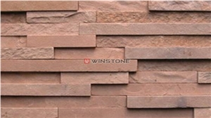 Red Slate Wall Stone Wsc-018