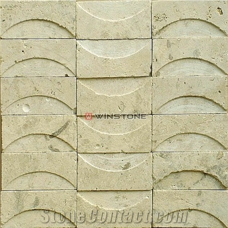 Beige Sandstone 3d Wall Panels Wsm 013