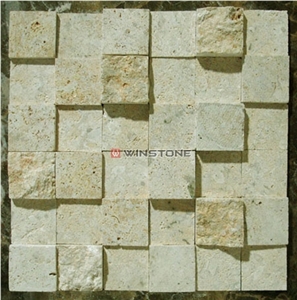 Yellow Sandstone Wall Mosaic Wsm-015
