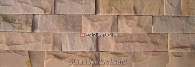 China Yellow Sandstone Wall Mushroom Stone Wsc-014