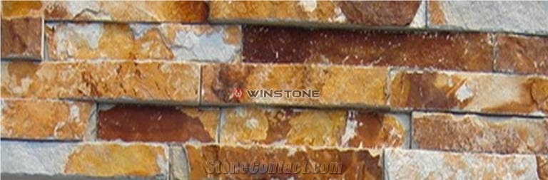 Yellow Slate Cultured Stone Wsc-019