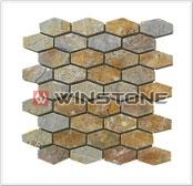 Yellow Slate Mosaic Wssm-1120-1