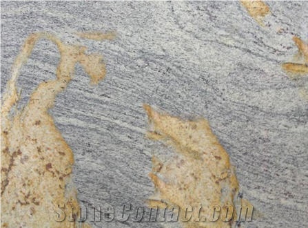 Desert Storm Granite Slabs & Tiles, Brazil Yellow Granite