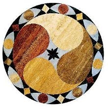 Mosaic Rosone Medallion