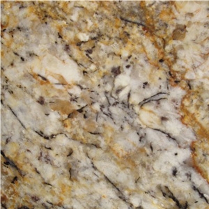 Silver and Gold Granite Slab Size Varied