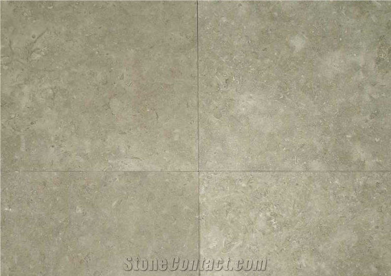 Galil Grey Limestone Honed Slabs & Tiles, Israel Grey Limestone