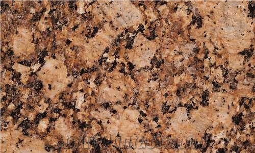 Giallo Fiorito Granite Slabs & Tiles, Brazil Yellow Granite