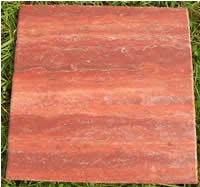 Travertine Mine Nire ( Red )