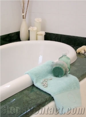 Green Marble Bathtub Design Surround, Green Marble Bathtubs