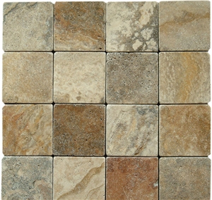 Tumbled Scabos Travertine Tiles