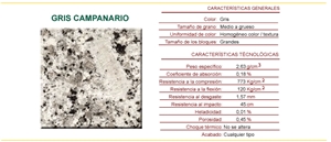 Gris Campanario Granite Slabs & Tiles, Spain Grey Granite
