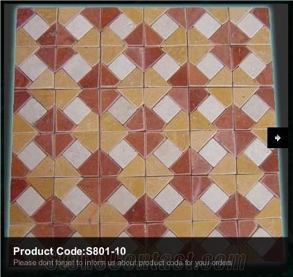 Marble Mosaic - Turkagon Mosaic S801-10