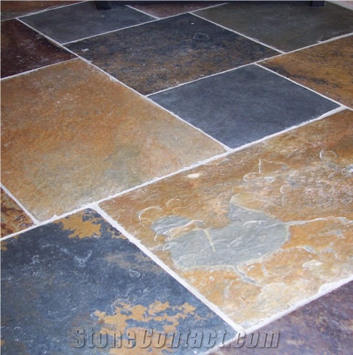 Rustic Slate Floor Tile