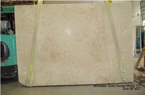 Jerusalem Gold Limestone Slab, Israel Yellow Limestone