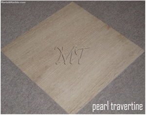 Pearl Travertine Slabs & Tiles