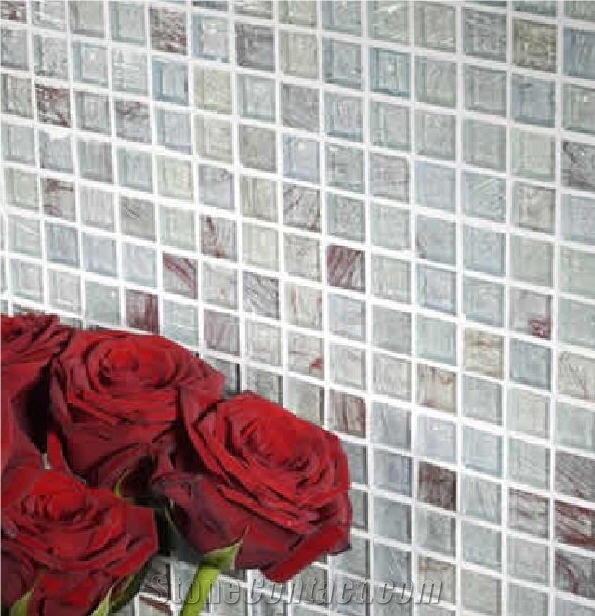 Paper Faced Glass Mosaic