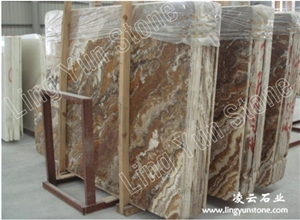 Multicolor Pakistan Onyx Slab