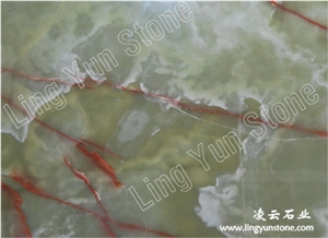 Pakistan Green Onyx Slabs & Tiles