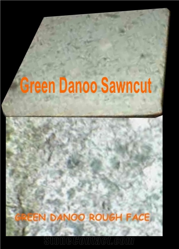 Green Danoo，Bruta Green Stone Quartzite Slabs & Tiles