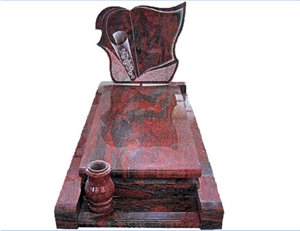 Jiajun Red Granite Gravestone,Mounment