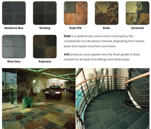 Rustic Slate Floor Tiles