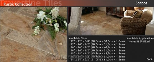 Scabos Travertine - Rustic Collection