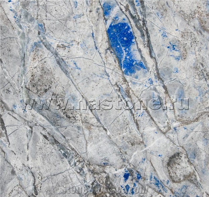 Lapis Eyes Limestone Slabs & Tiles, Chile Blue Limestone