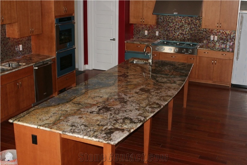 Juparana Delicatus Granite Countertops