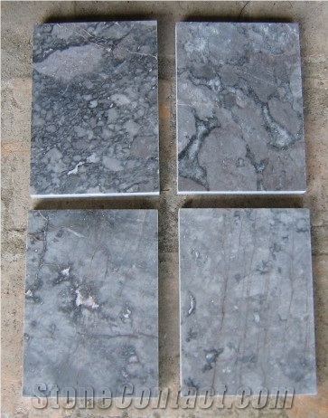 Grey Vein Marble Slabs & Tiles, Viet Nam Grey Marble