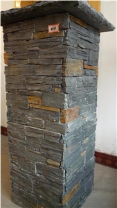 China Black Slate Column Box CB-18N
