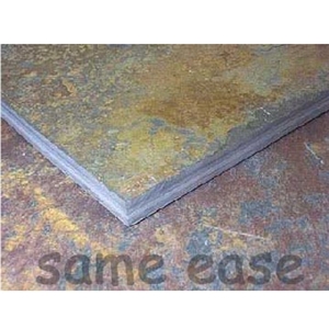 China Rust Slate Slabs & Tiles
