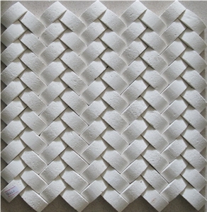 Agra White Sandstone Mosaic