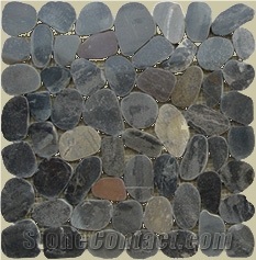 China Black Slate Mosaic