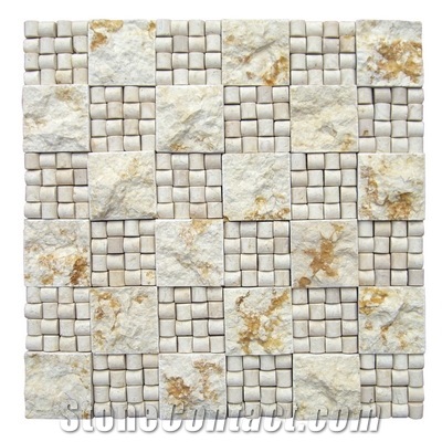 Crema Marfil Select Beige Marble Mosaic