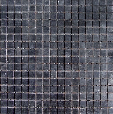 Dark Grey Marble Mosaic Tile